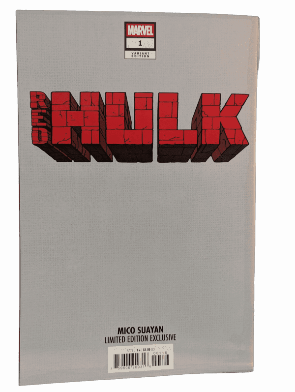 Red Hulk - Mico Suayan Exclusive Variant (signed) - Image 3