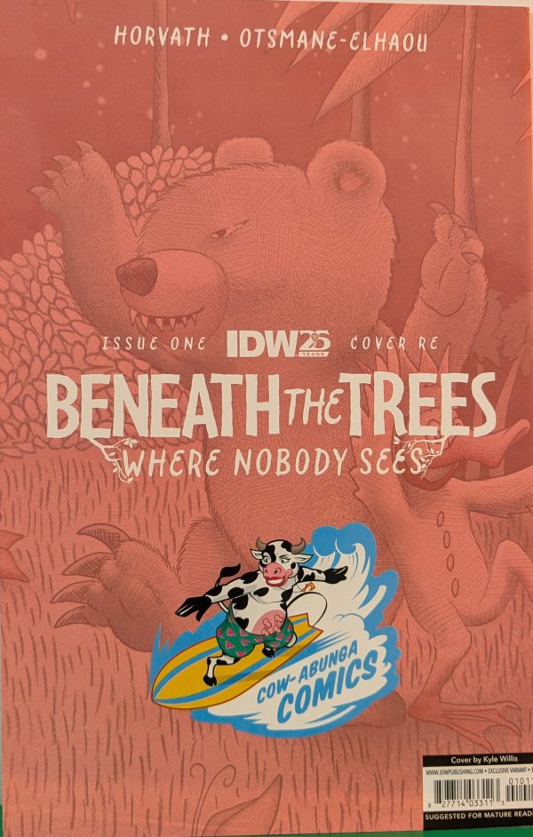 Beneath The Trees, Where Nobody Sees - Kyle Willis Exclusive (signed) 1500 COPIES ONLY - Image 3