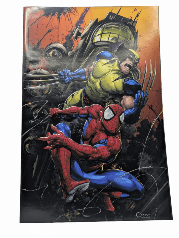 Spider-Man & Wolverine, Vol. 2 Clayton Crain Incentive Virgin Variant (1:100)