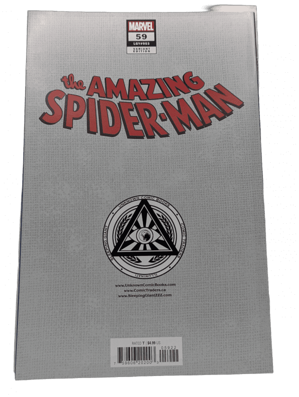 The Amazing Spider-Man, Vol. 6 - Nathan Szerdy Exclusive Virgin Variant - Image 3