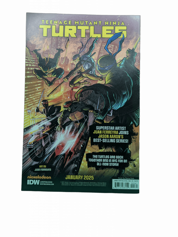 Teenage Mutant Ninja Turtles, Vol. 6 - Danny Earls Incentive Connecting Variant (1:25) - Image 2