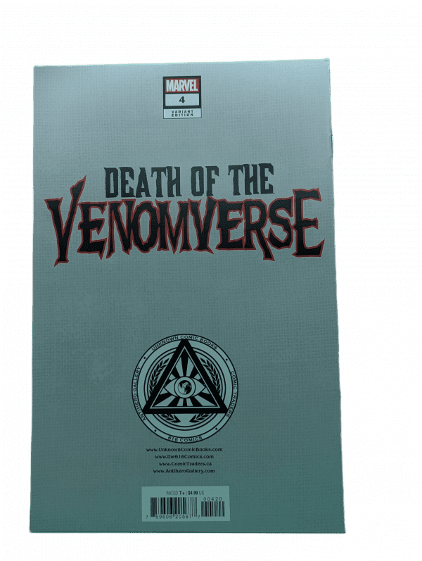 Death of the Venomverse - Derrick Chew Exclusive Virgin Variant - Image 2